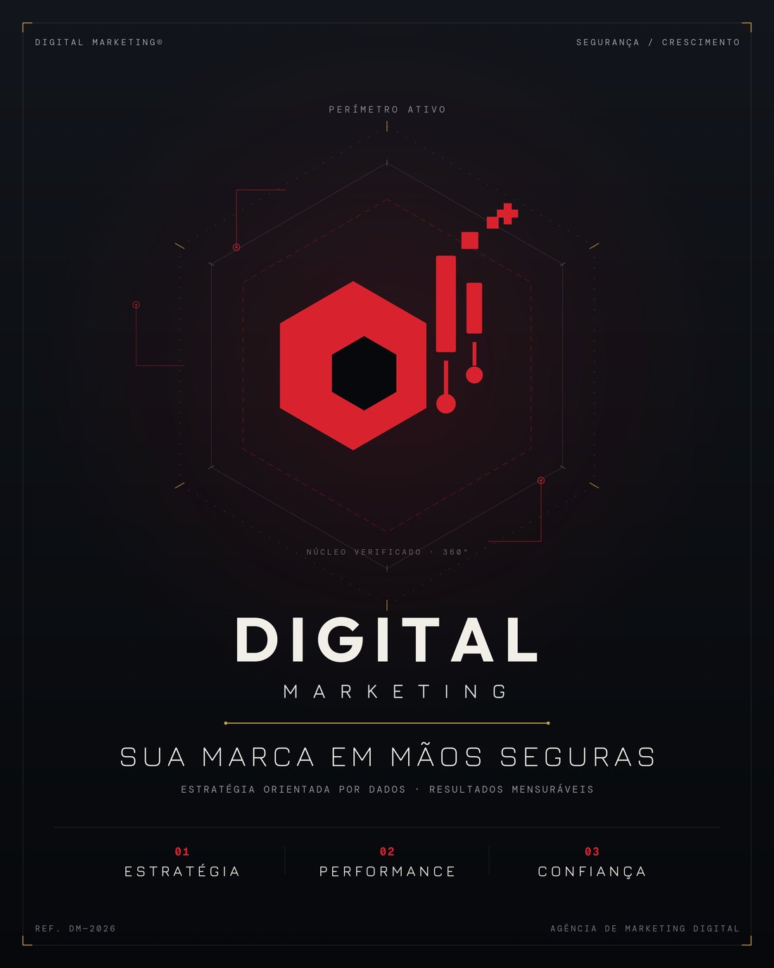Peça de marca Digital Marketing